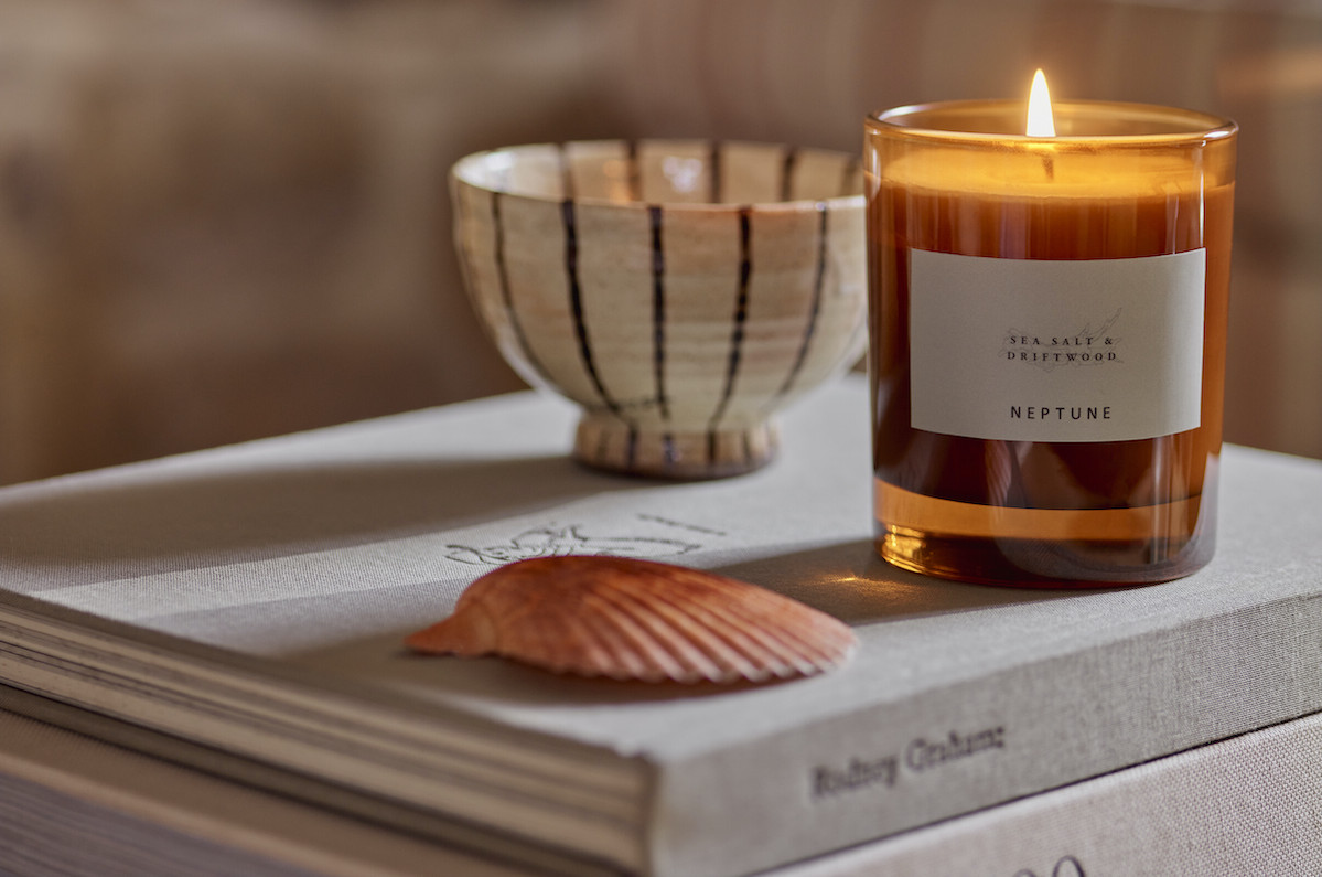 Neptune candle